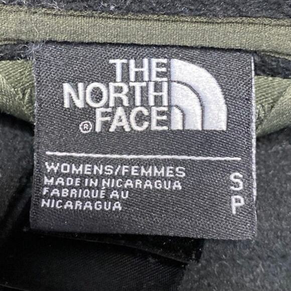 The North Face Apex Bionic Green Hoodie Hooded Tie Waist Trench Coat Jacket Sz S - Picture 4 of 5